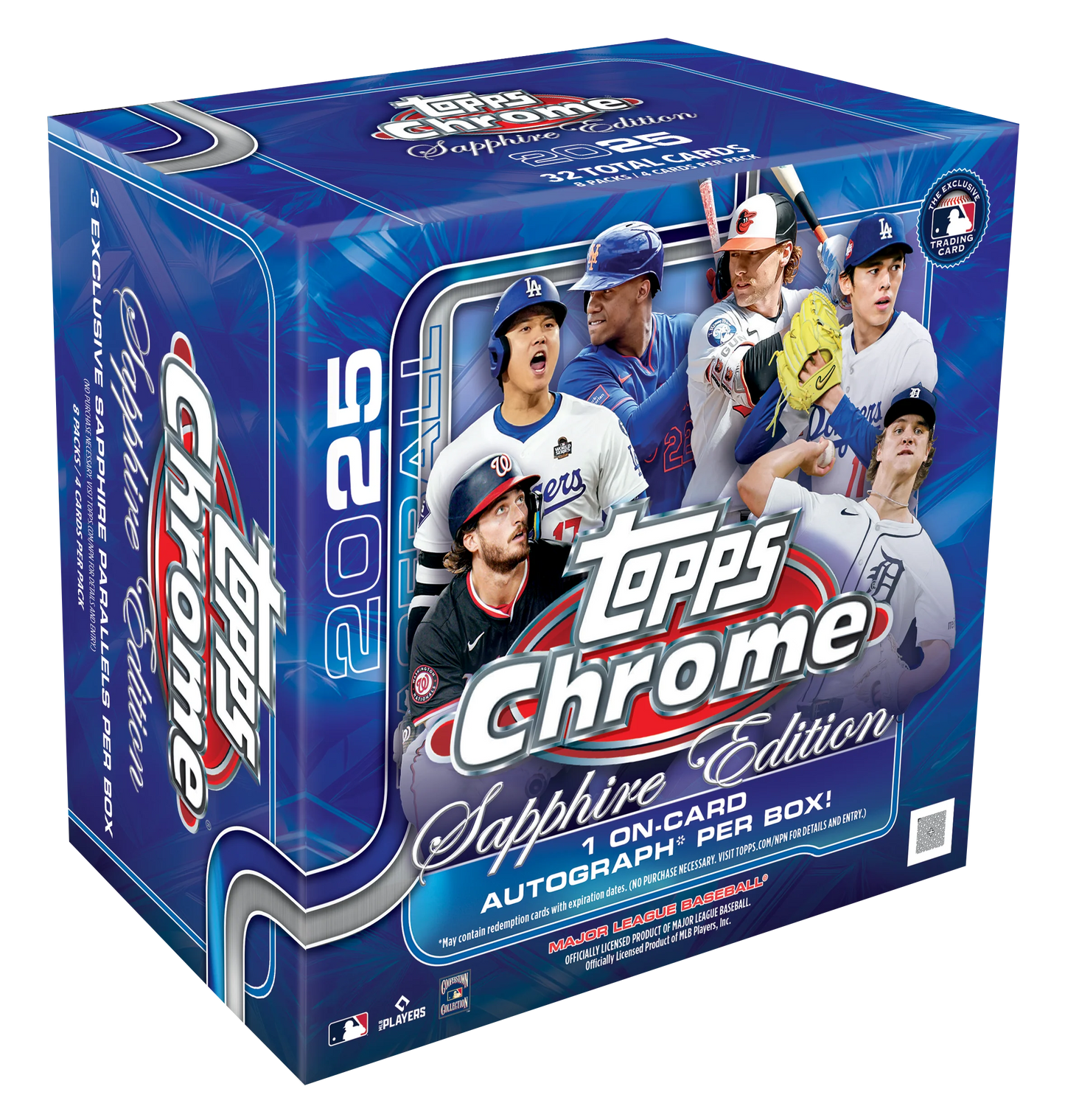 2025 Topps Chrome® Baseball - Sapphire Edition - Hobby Box