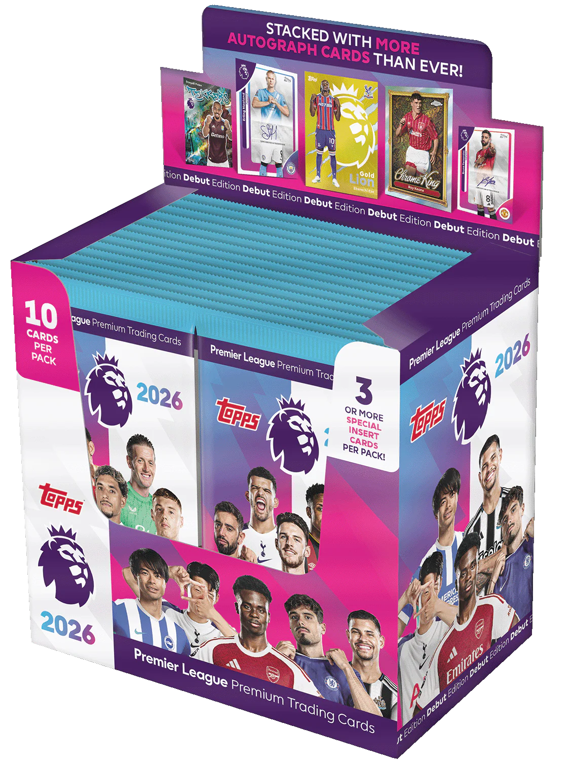 Topps Premier League 2026 - Debüt-Edition - Jumbo Bundle