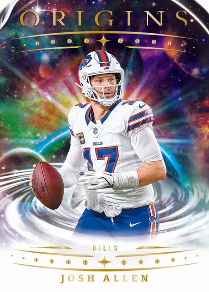 2025 Panini Origins NFL Trading Card Box (International Blaster)