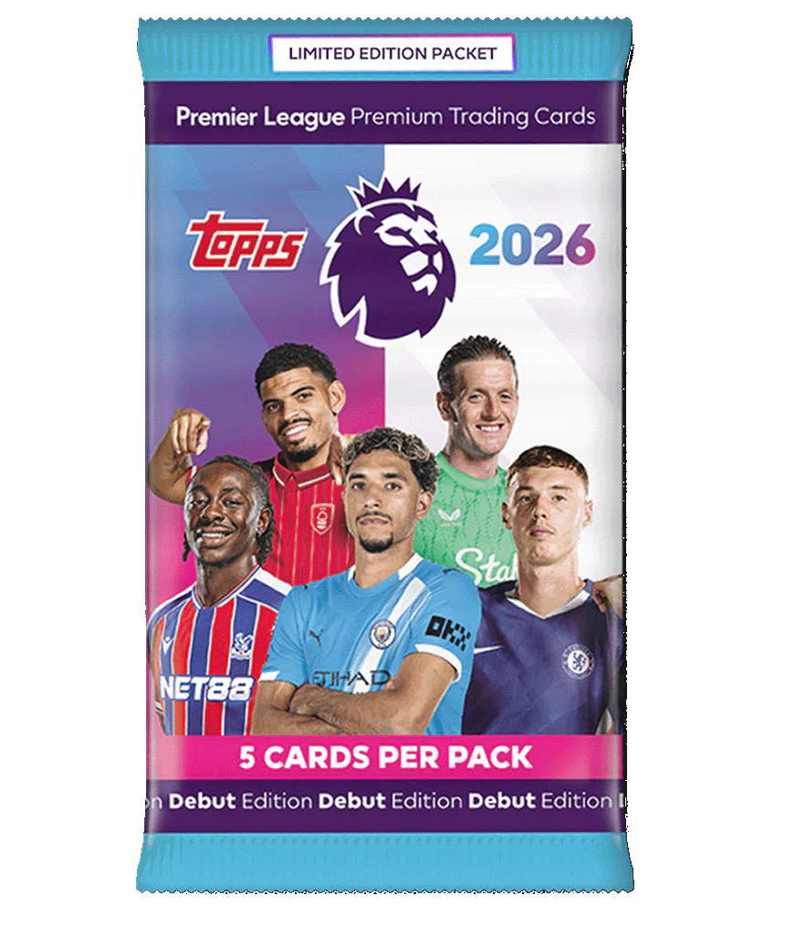 Topps Premier League 2026 - Debüt-Edition - Jumbo Bundle