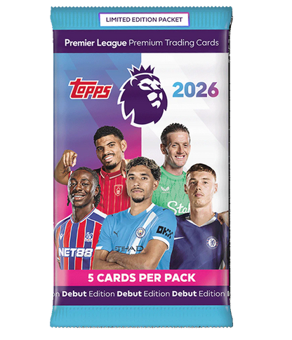 Topps Premier League 2026 - Debüt-Edition - Jumbo Bundle