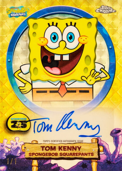 2025 Topps Chrome® Spongebob 25th Anniversary