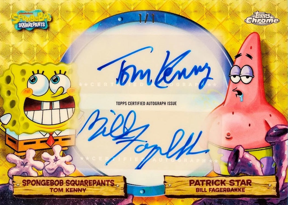 2025 Topps Chrome® Spongebob 25th Anniversary