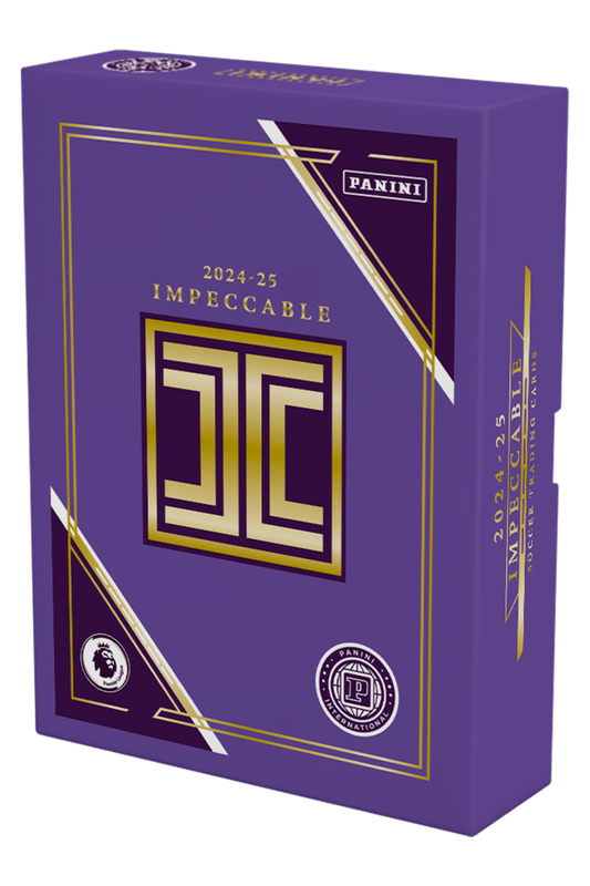 2024-25 Panini Impeccable Soccer Trading Card Box (Hobby International)