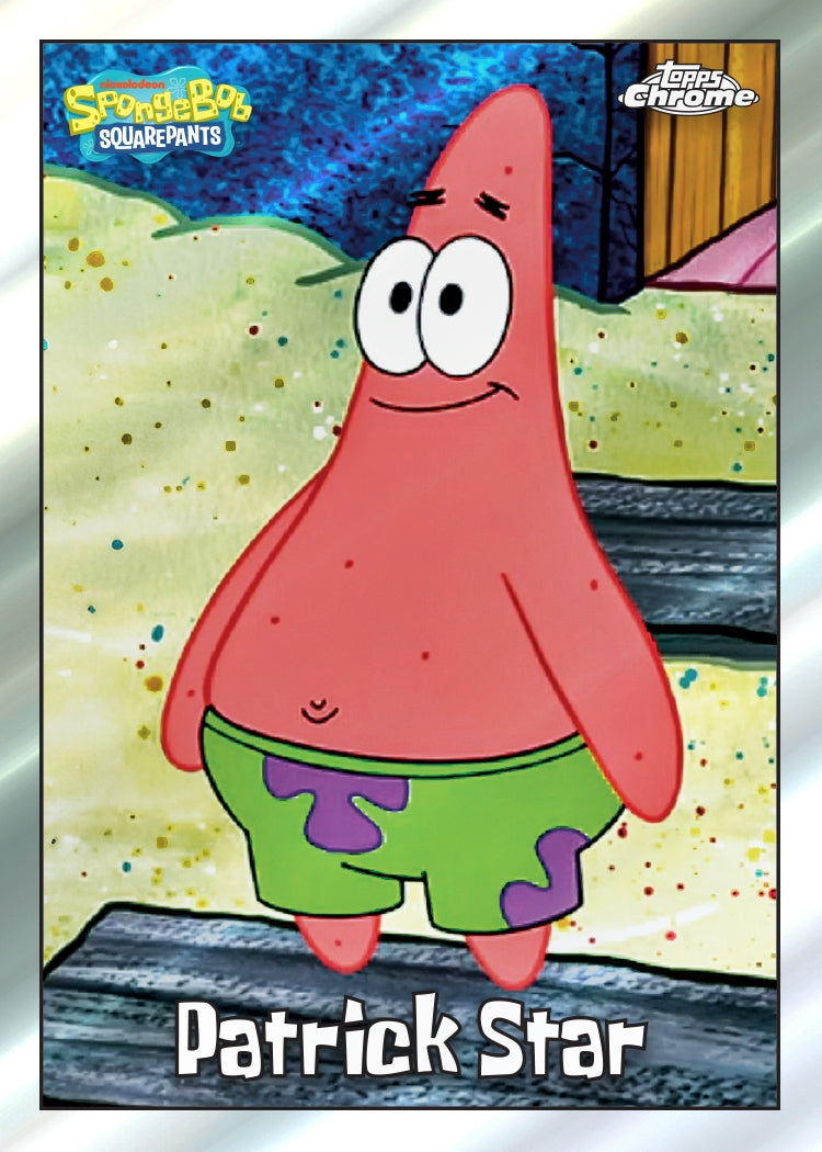 2025 Topps Chrome® Spongebob 25th Anniversary