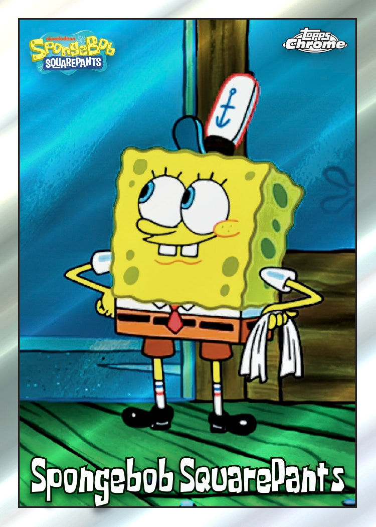 2025 Topps Chrome® Spongebob 25th Anniversary