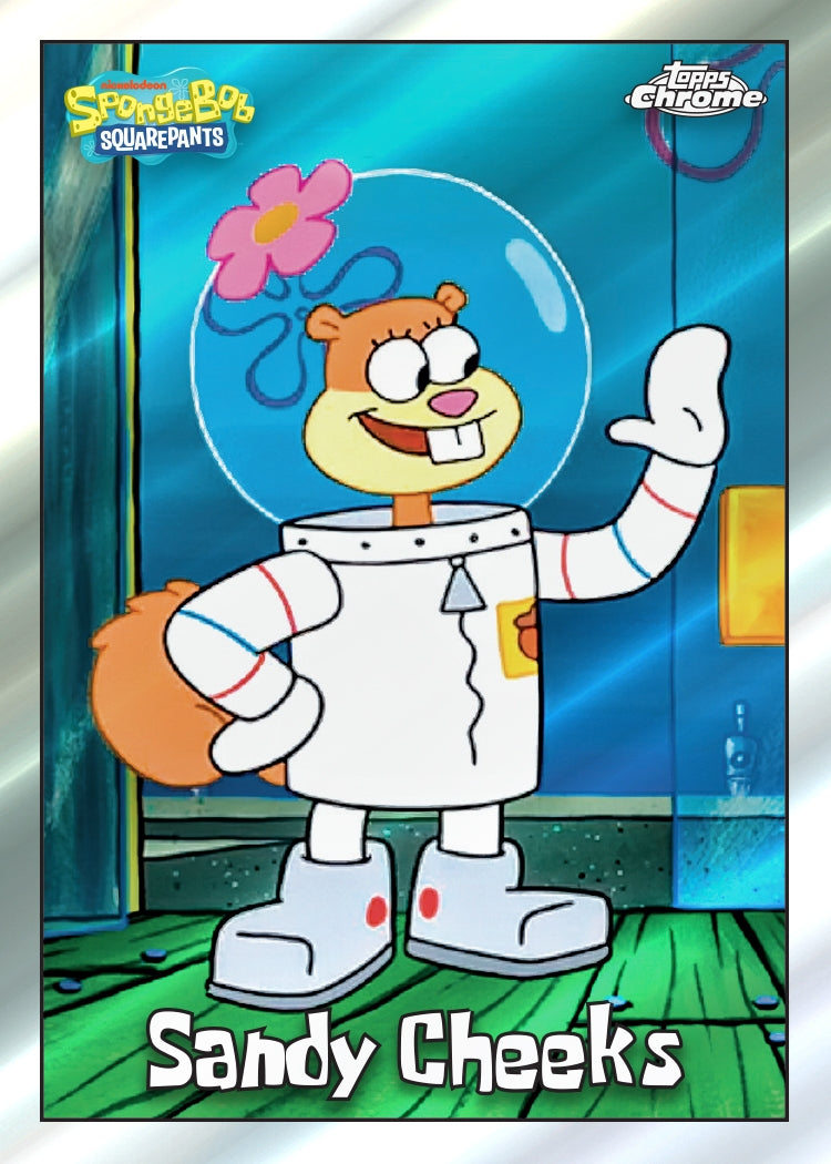2025 Topps Chrome® Spongebob 25th Anniversary