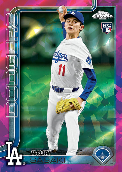 2025 Topps Chrome® Baseball - Sapphire Edition - Hobby Box