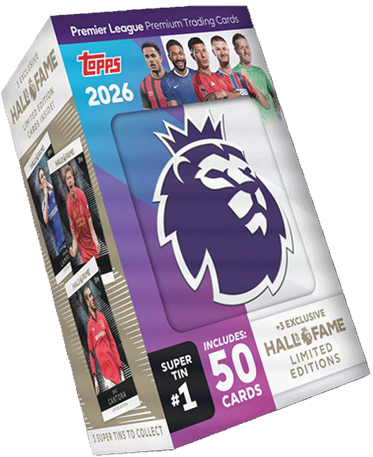 Topps Premier League 2026 - Debüt-Edition - Super Tin #1