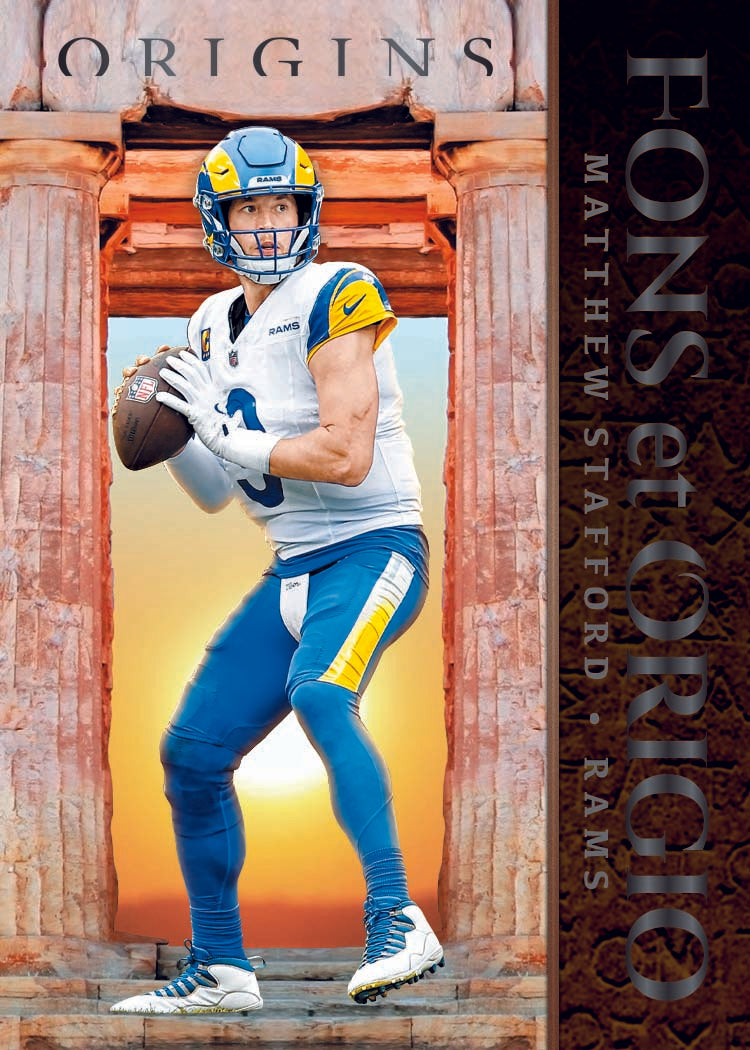 2025 Panini Origins NFL Trading Card Box (International Blaster)