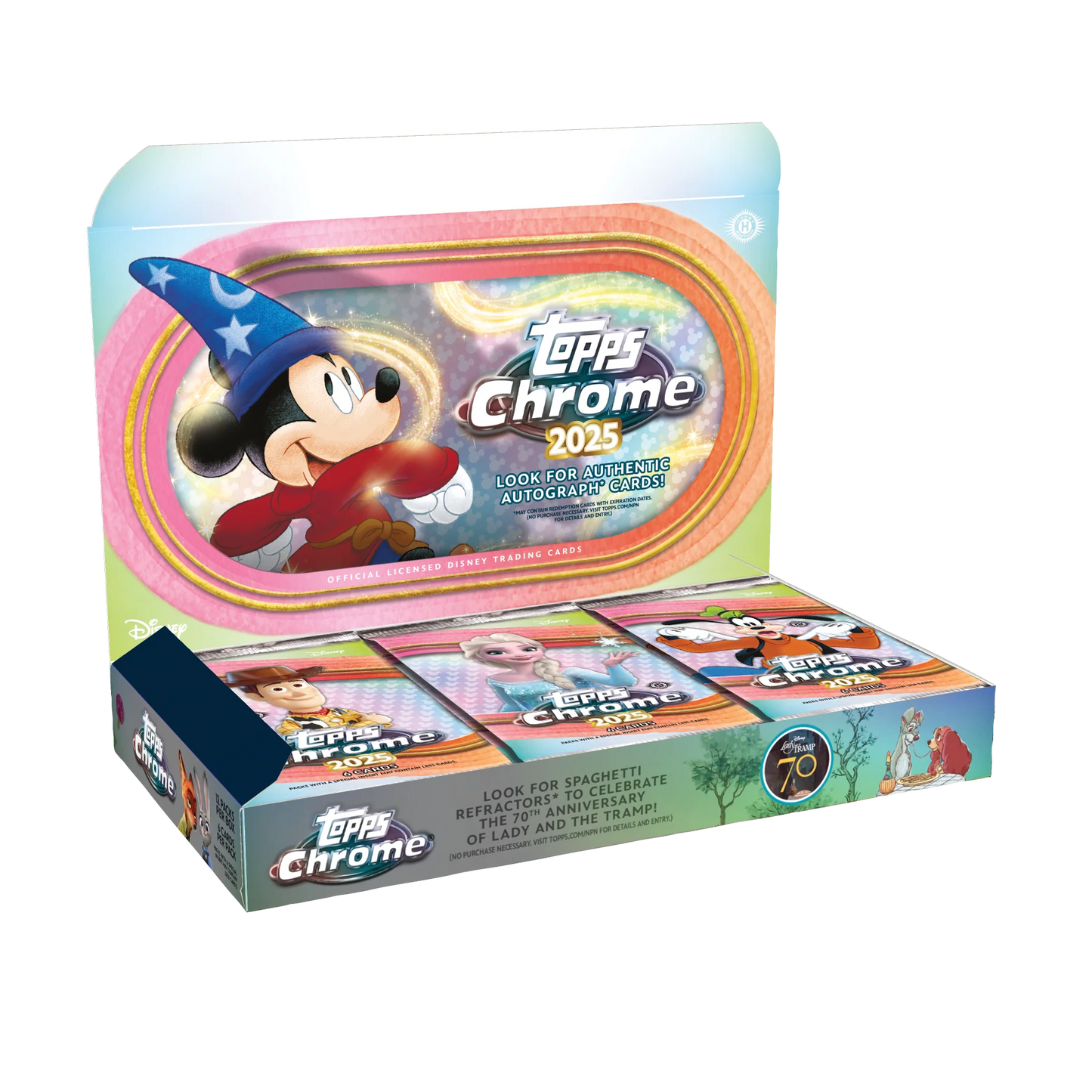 2025 Topps Chrome® Disney - Hobby Box