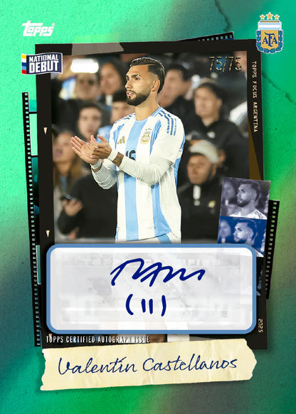 2025 Topps Focus Argentina