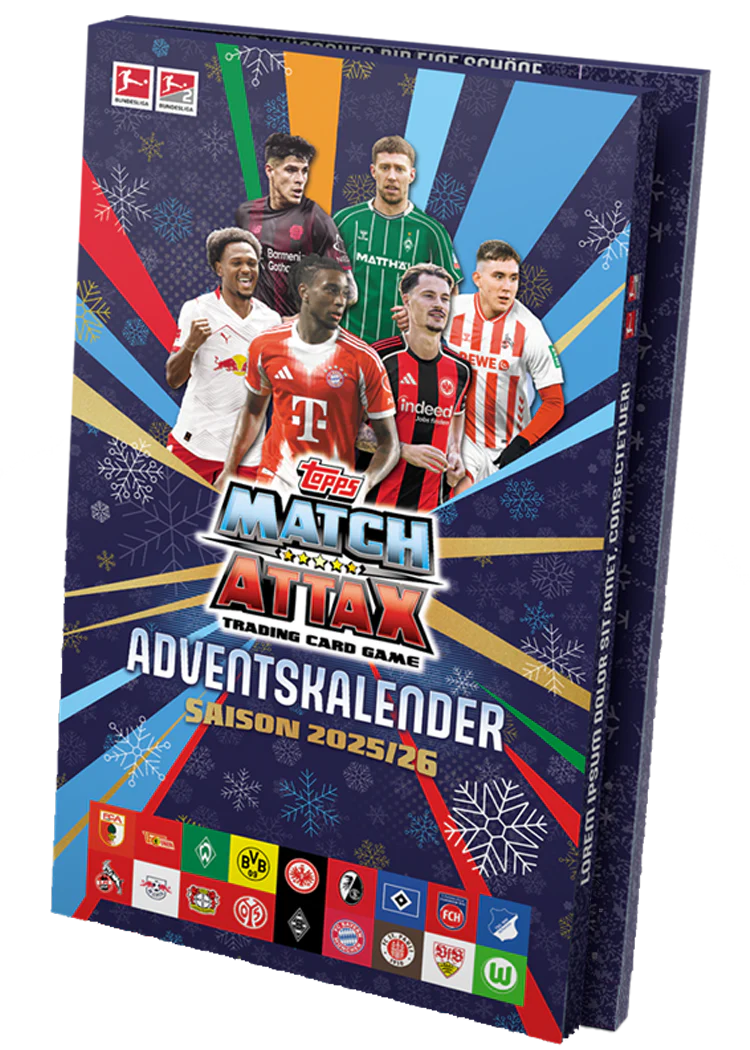 Bundesliga Match Attax 25/26 - Adventskalender