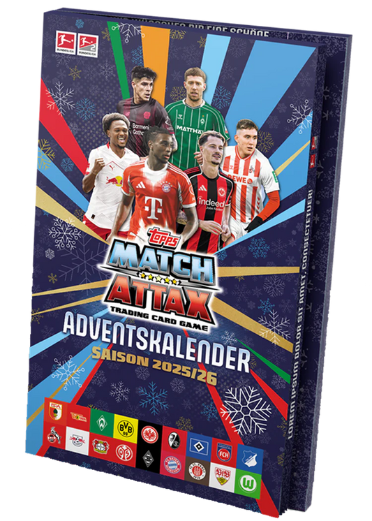 Bundesliga Match Attax 25/26 - Adventskalender
