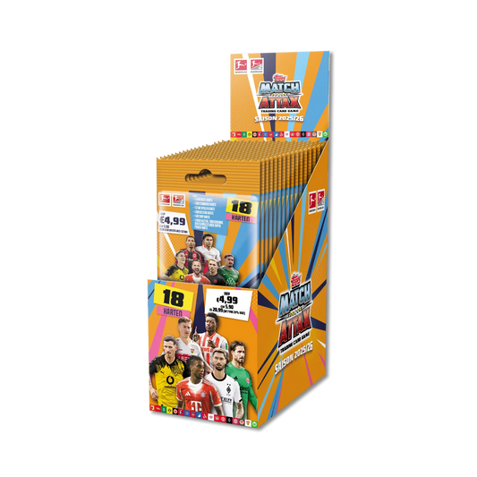 Bundesliga Match Attax 25/26 - Powerpack Display Box