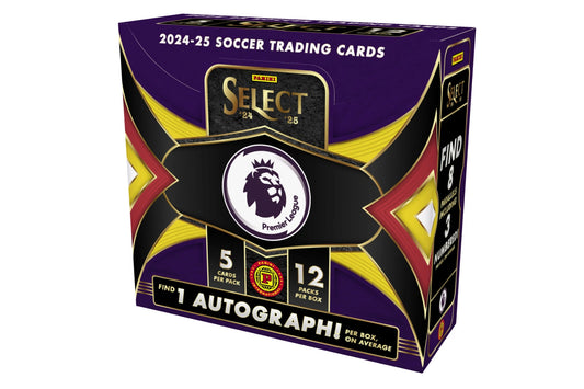2024-25 Panini Select Premier League Trading Card Box Hobby International
