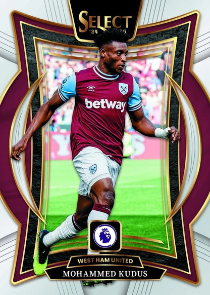 2024-25 Panini Select Premier League Trading Card Box Hobby International